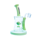 Hoss Glass 10" Hourglass Marble Rig