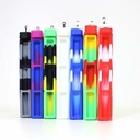 White Rhino Dual Container With Chillum - 21ctWhite Rhino Dabout Container