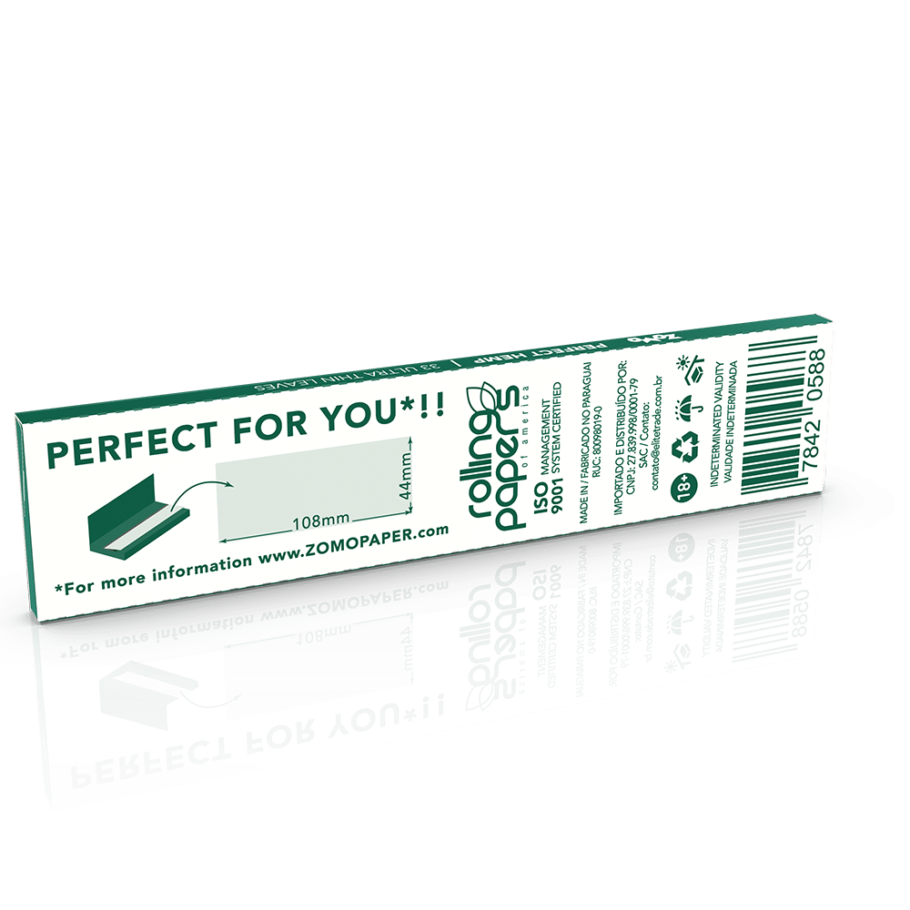 Zomo Hemp Rolling Paper - 25ct
