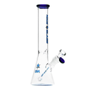 11" 7mm Nice Glass Slim Beaker with Bottom Design