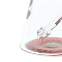 11" 7mm Nice Glass Slim Beaker with Bottom Design