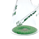 11" 7mm Nice Glass Slim Beaker with Bottom Design