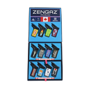 Zengaz Seven Jet (ZL-19) Series 8 Jet Rubberized Cube Lighters - 48ct