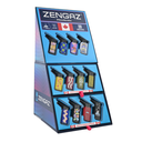 Zengaz Seven Jet (ZL-19) Series 8 Jet Rubberized Cube Lighters - 48ct