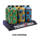 Techno Small Spray Can Torch Lighters - 6ct