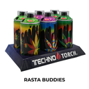 Techno Small Spray Can Torch Lighters - 6ct