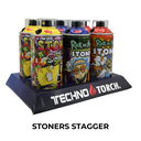 Techno Small Spray Can Torch Lighters - 6ct
