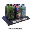 Techno Small Spray Can Torch Lighters - 6ct