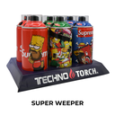 Techno Small Spray Can Torch Lighters - 6ct