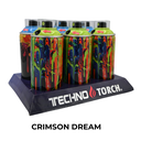 Techno Small Spray Can Torch Lighters - 6ct