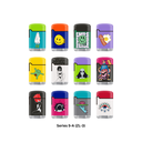 Zengaz Mega (ZL-3) Series 5 Jet Rubberized Cube Lighters - 48ct