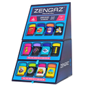 Zengaz Mega (ZL-3) Series 5 Jet Rubberized Cube Lighters - 48ct
