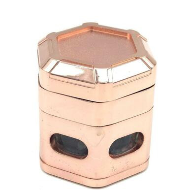 Hexagon 60mm 4-Piece Grinder