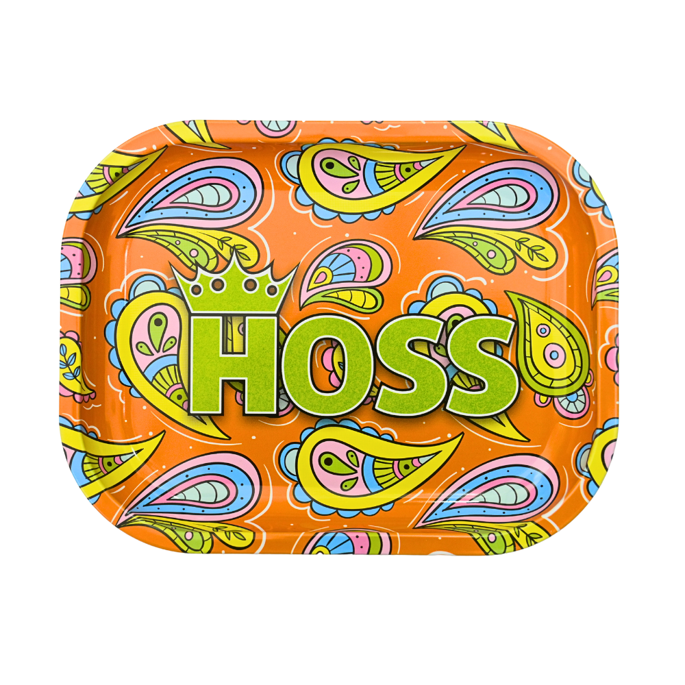 Hoss Retro Paisley Pop Rolling Tray