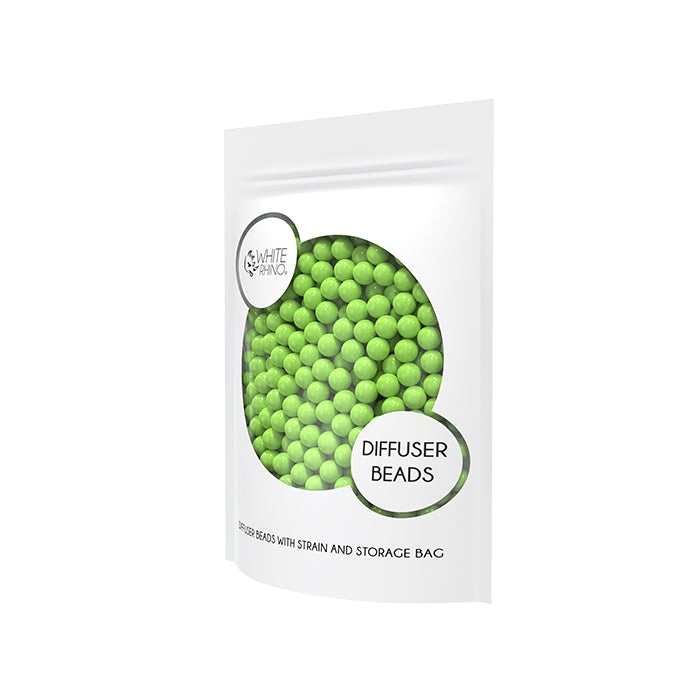 White Rhino Diffuser Beads